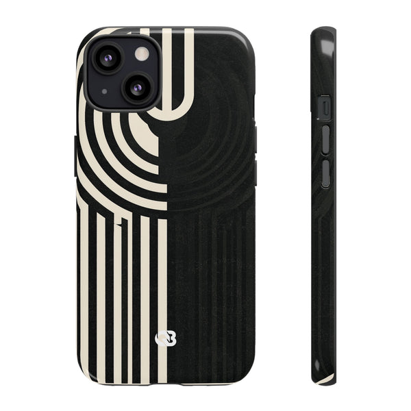 Orbital Resonance · Tough Phone Case for iPhone · Black