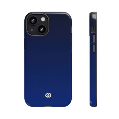 Midnight Cobalt Gradient · Tough Phone Case for iPhone · Blue
