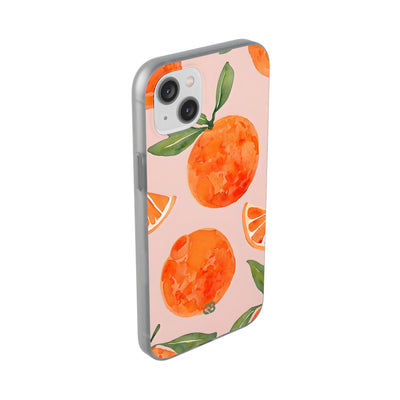 Sunkissed Orange Harvest · Soft Case na telefon dla iPhone