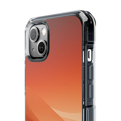 Orange Impact MagSafe Phone Case for iPhone - Crimson Dune Gradient