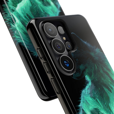 Nordic Aurora Fox · Tough Phone Case for Samsung · Teal