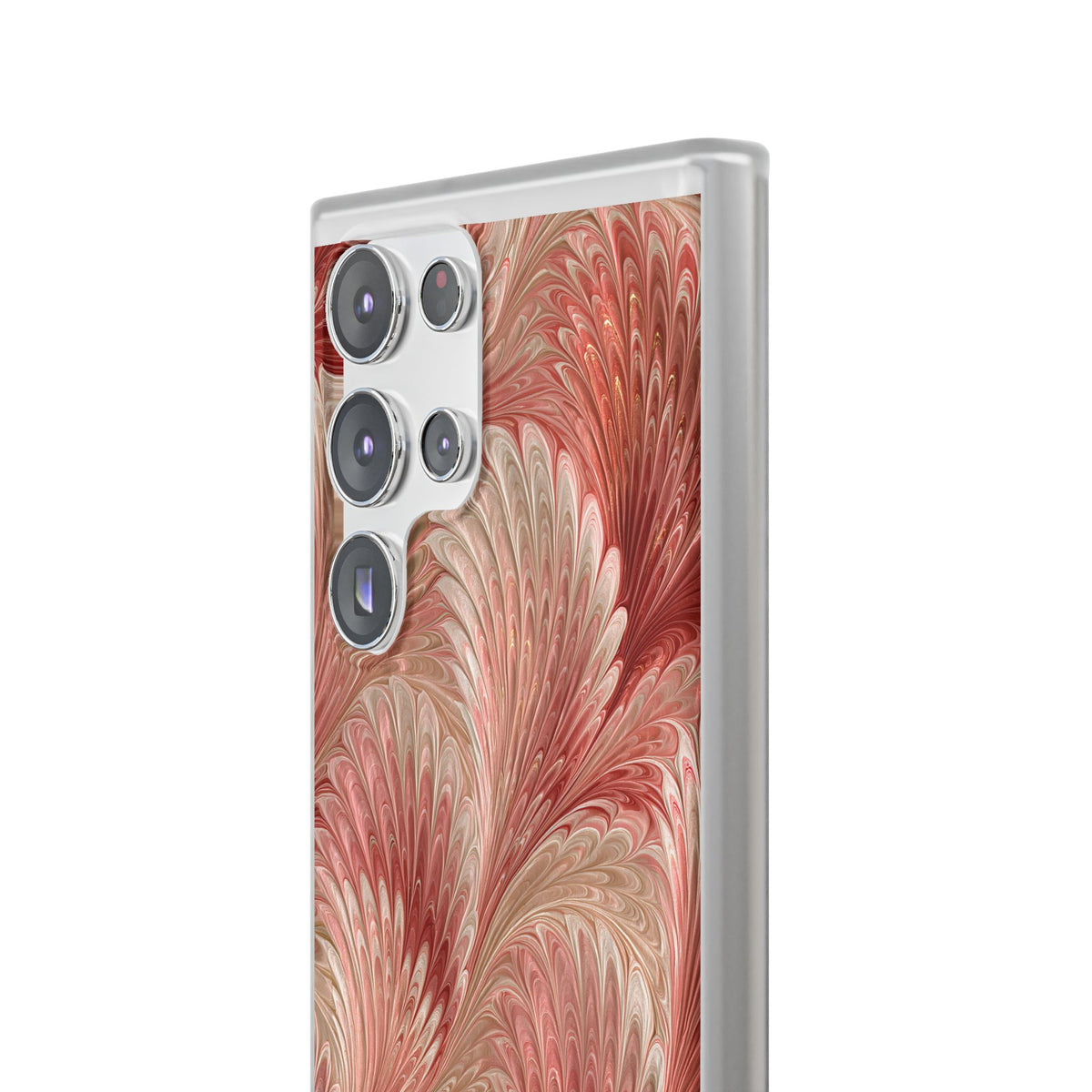 Blush Petal Plume · Lite Phone Case for Samsung · Pink