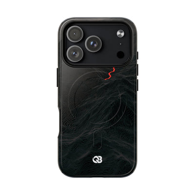 Crimson Ridge Pass · Tough 2.0 Magnetic Phone Case for iPhone · Black