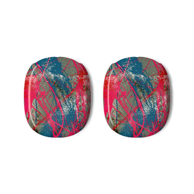 Neon Static Drip · Hard Case for AirPods Max · Pink