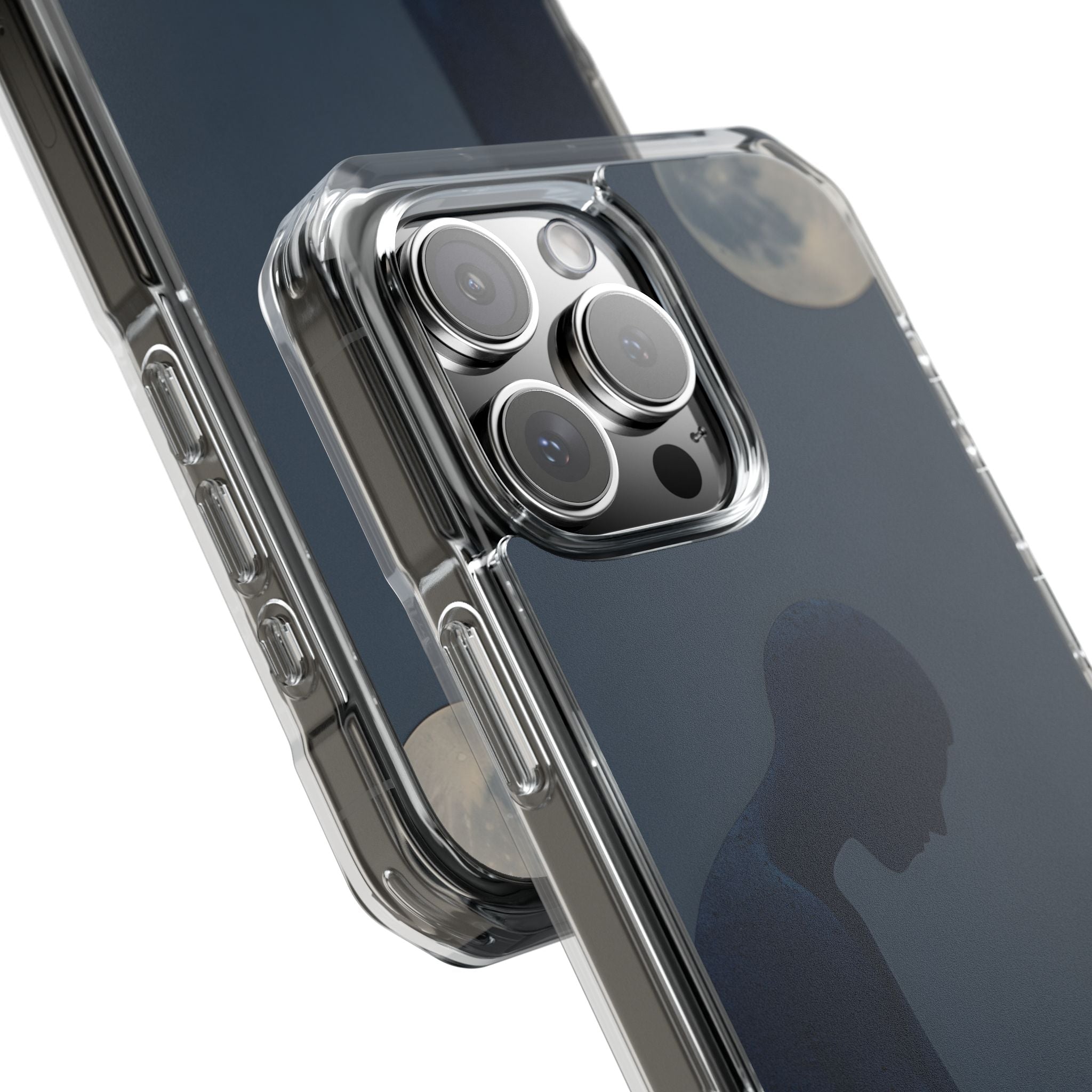 Mondbeschienene Kontemplation iPhone 16 Pro Max Case - Impact