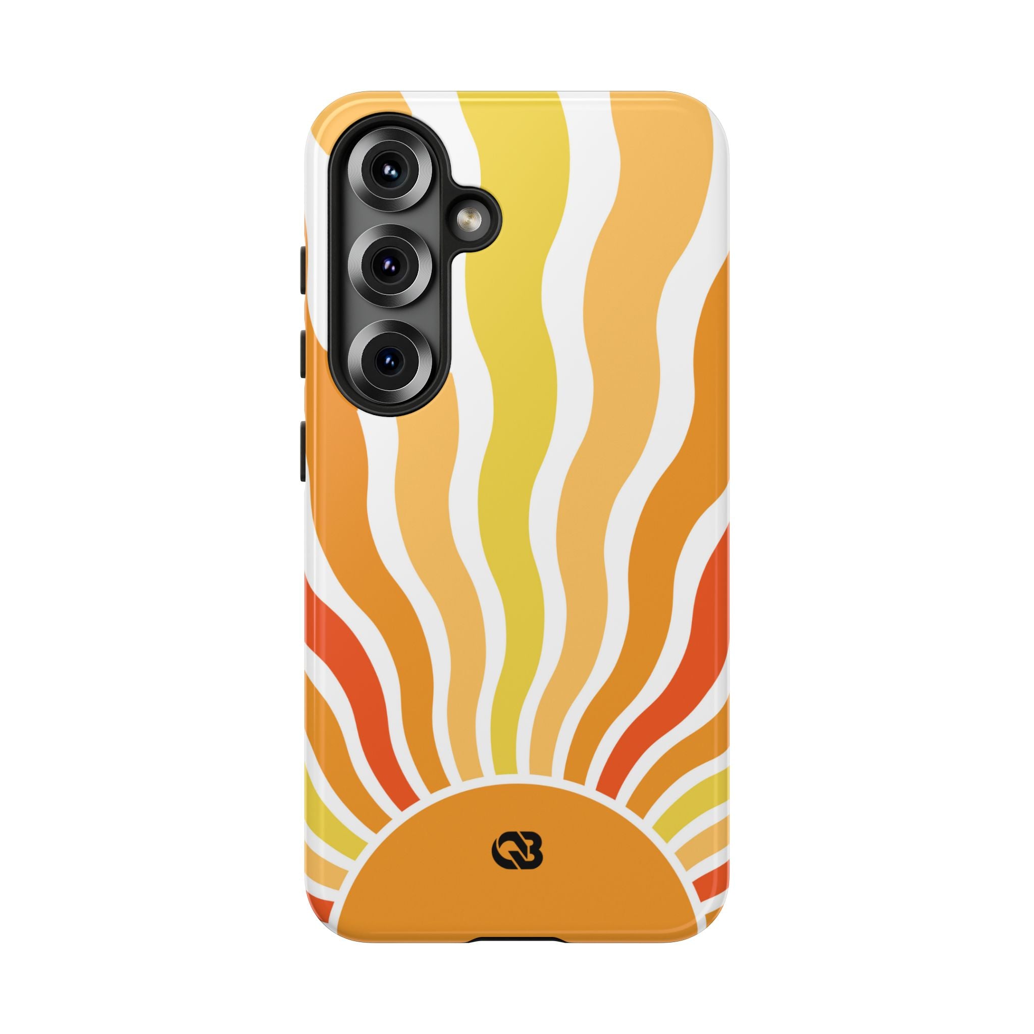 Amber Solar Waves · Tough Phone Case for Samsung