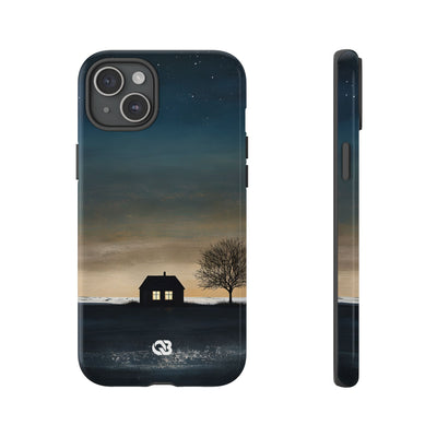 Midnight Cabin Glow · Tough Hoesje voor iPhone