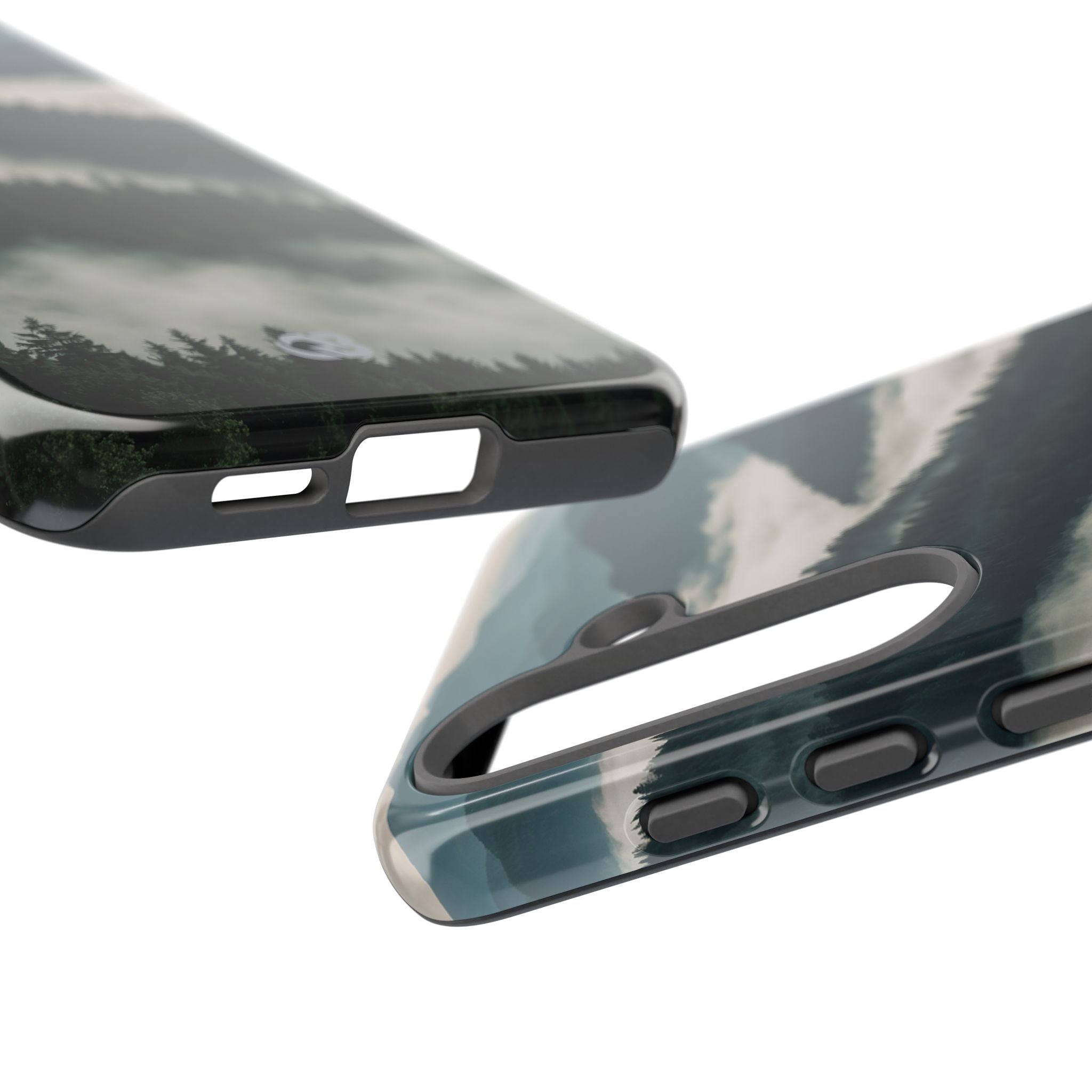Misty Pine Peaks · Tough Phone Case for Samsung