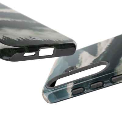 Misty Pine Peaks · Tough Phone Case for Samsung