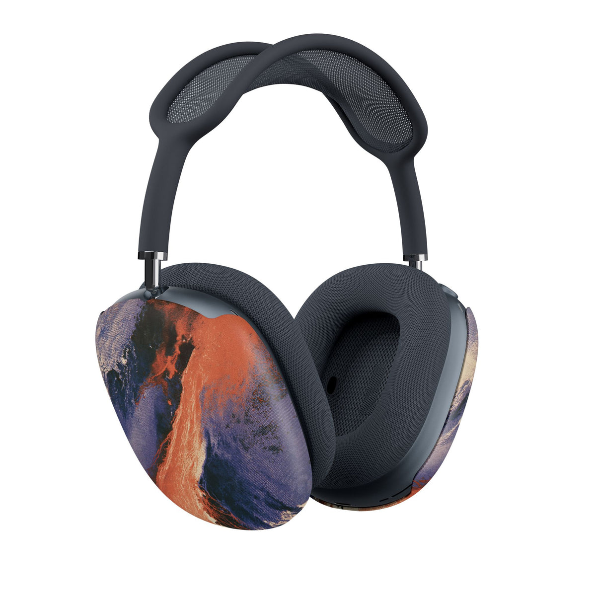 Solar Aura Drift · Hard Case for AirPods Max · Orange