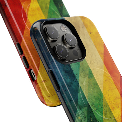 Diagonaali Spectrum iPhone 14 Pro Max -kotelot - Tough+