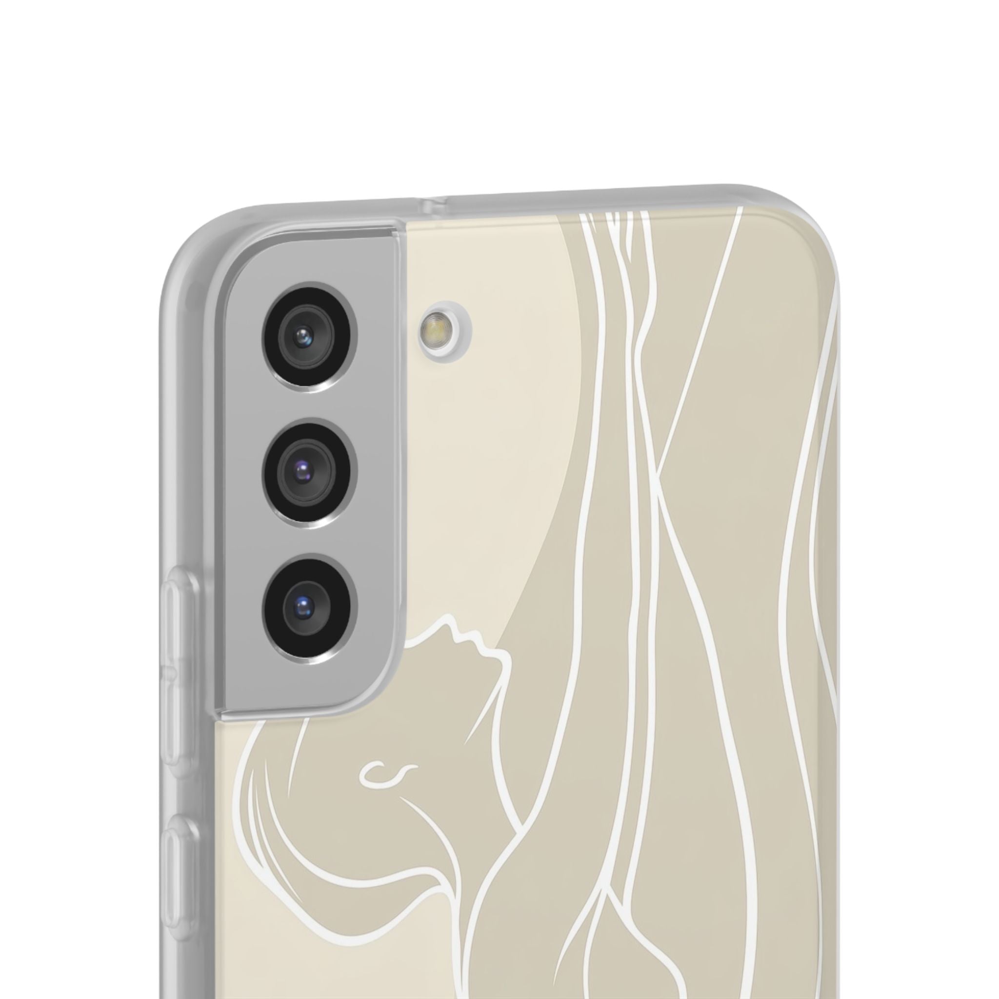 Ethereal Sand Silhouette · Soft Phone Case for Samsung
