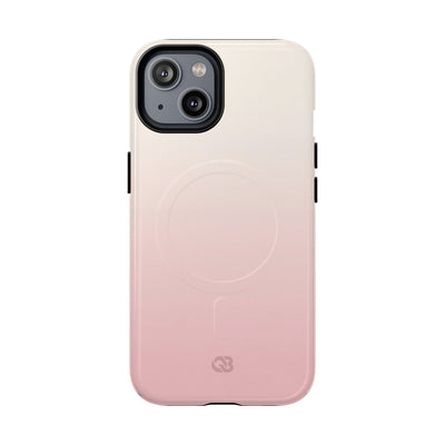 Pink Tough 2.0 Magsafe Phone Case for iPhone - Frosted Blush Horizon