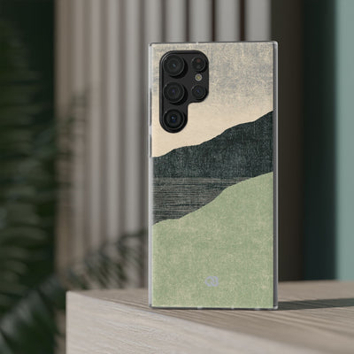 Green Lite Phone Case for Samsung - Moss Ridge Grain