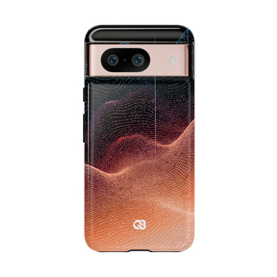 Spectral Elevation · Tough Phone Case for Pixel ·  Orange