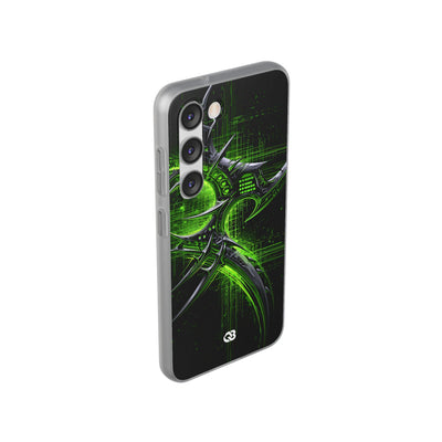 Cyber Sigil Grid · Lite Phone Case for Samsung · Green