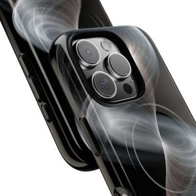 Luminous Vortex · Tough 2.0 Magnetic Phone Case for iPhone · Black