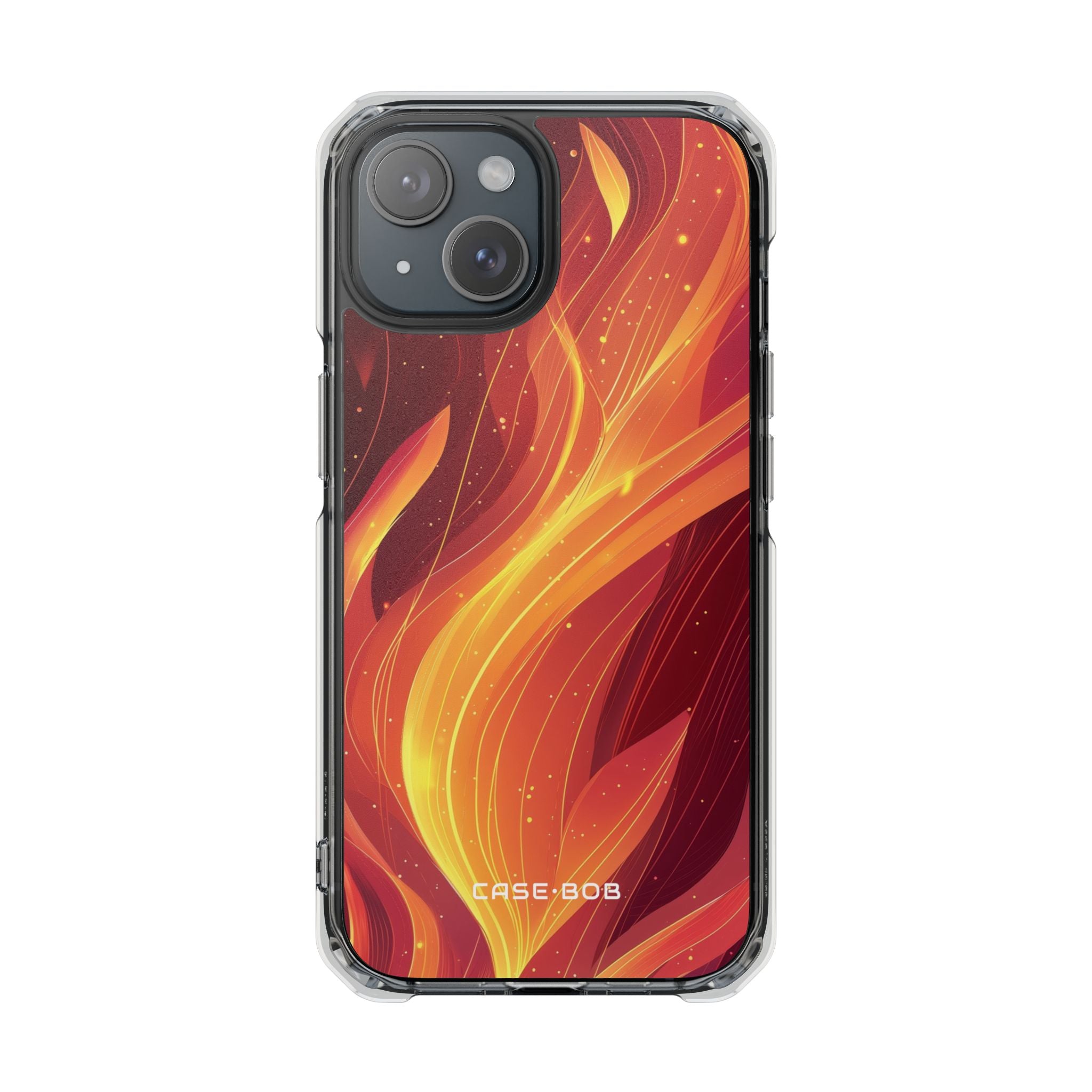 Leuchtende Flamme iPhone 15 Case - Impact
