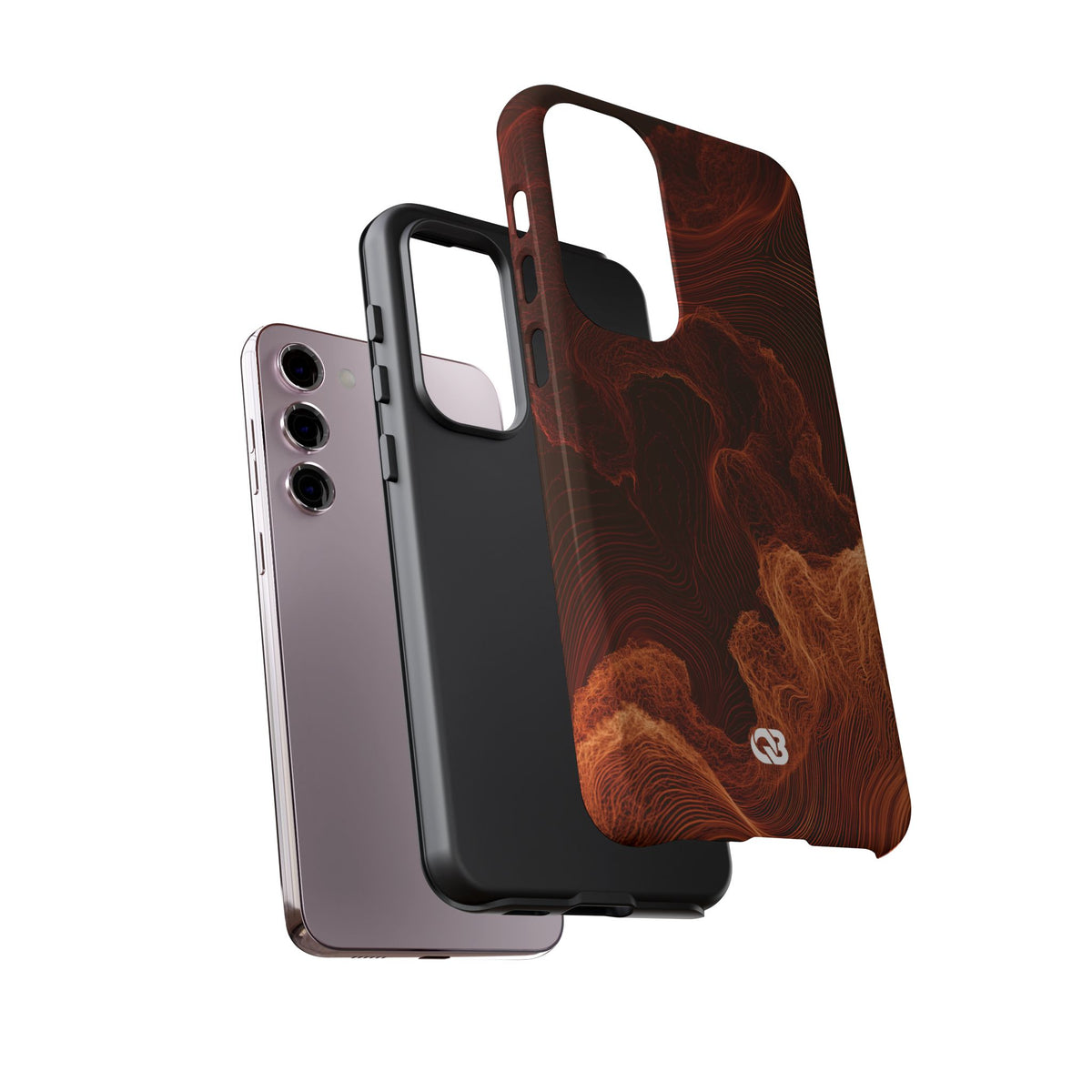 Amber Filament · Tough Phone Case for Samsung · Orange