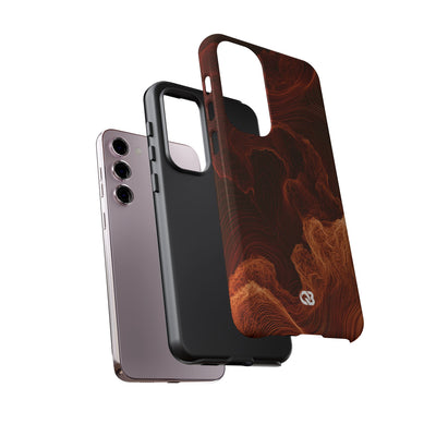 Amber Filament · Tough Phone Case for Samsung · Orange