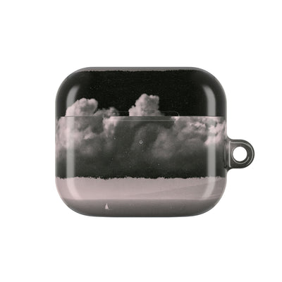 Crimson Horizon · Hard Case for AirPods & AirPods Pro · Black