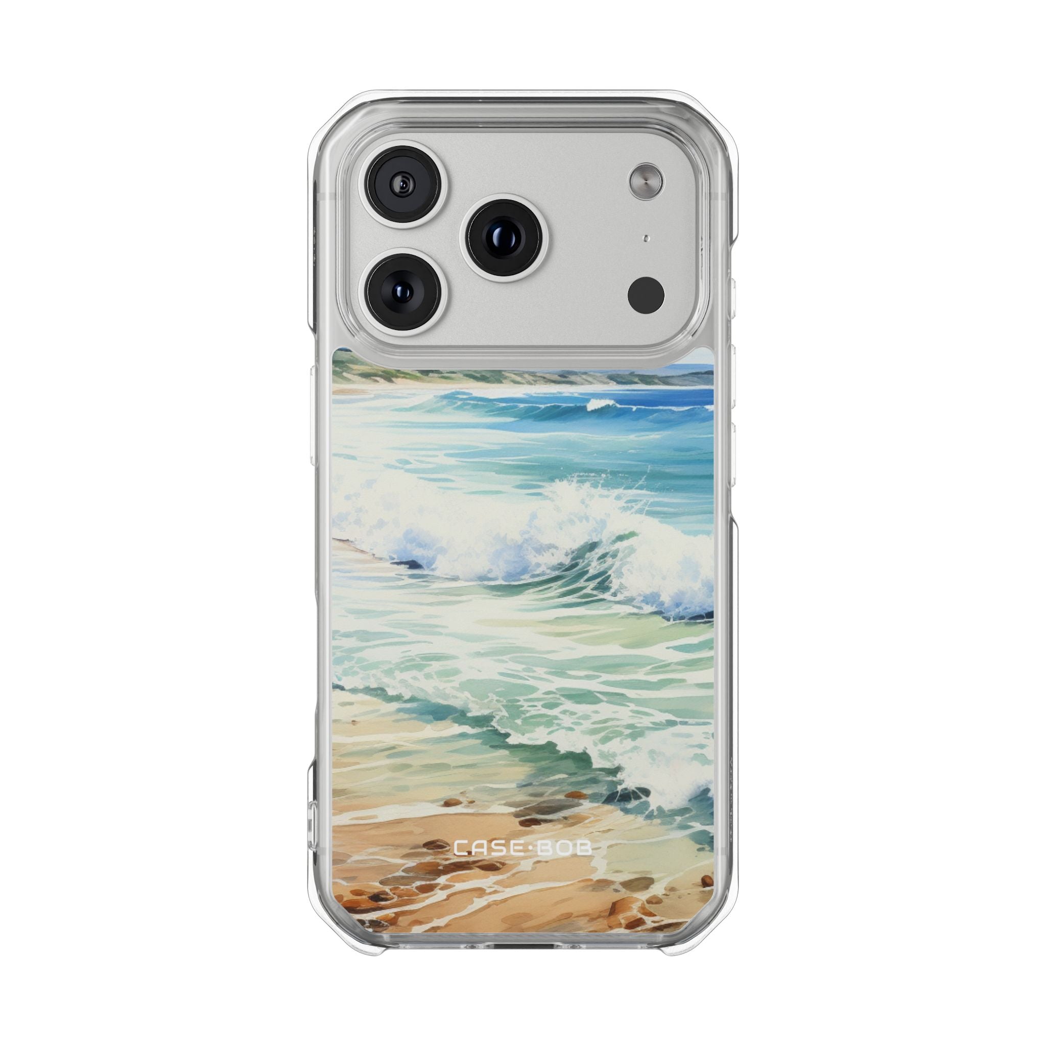 Ocean Breeze Waves iPhone 17 Pro Case - Impact