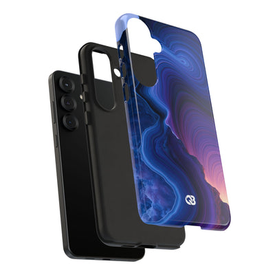 Radiant Strata · Tough Phone Case for Samsung · Blue