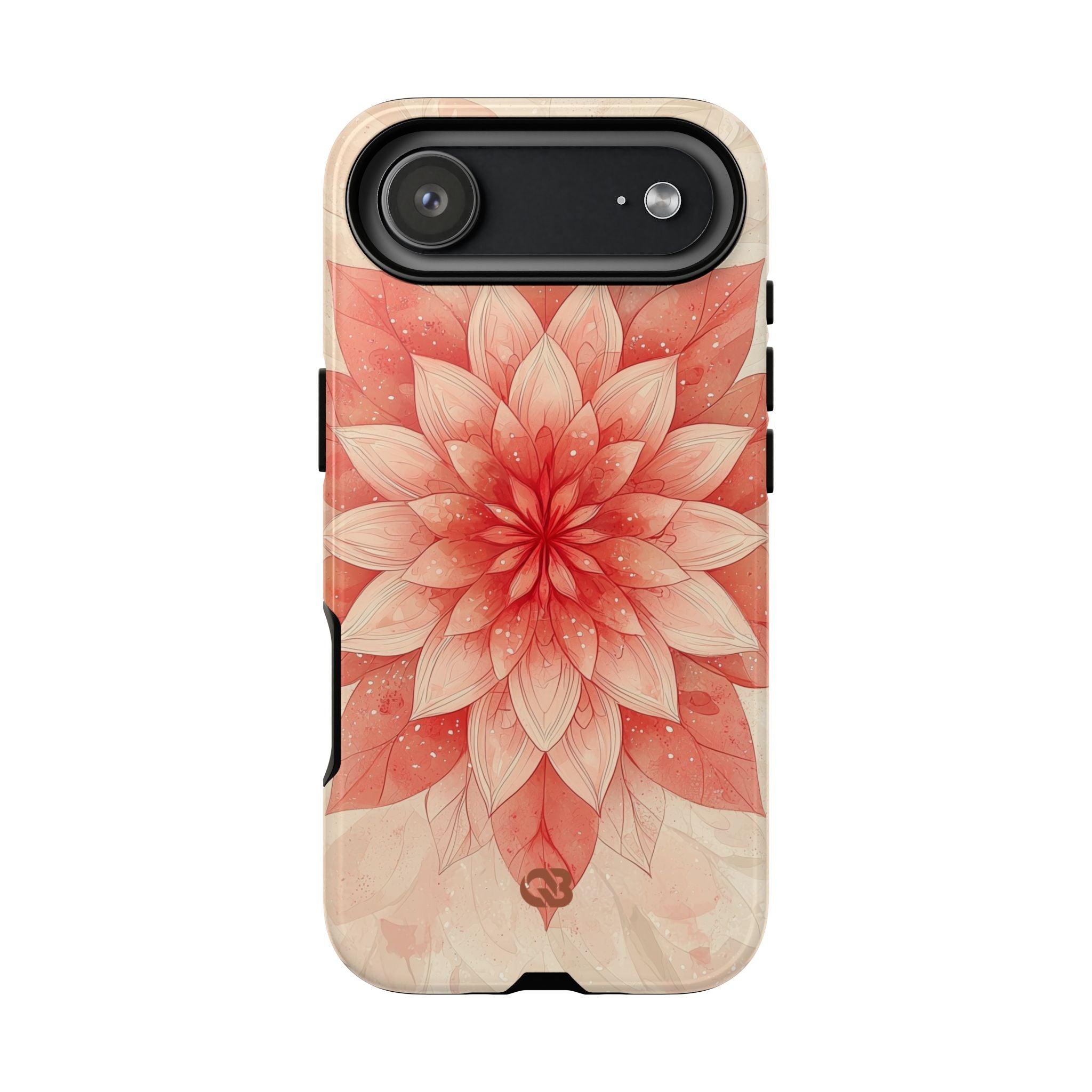 Coral Layered Bloom · Tough Coque de téléphone pour iPhone