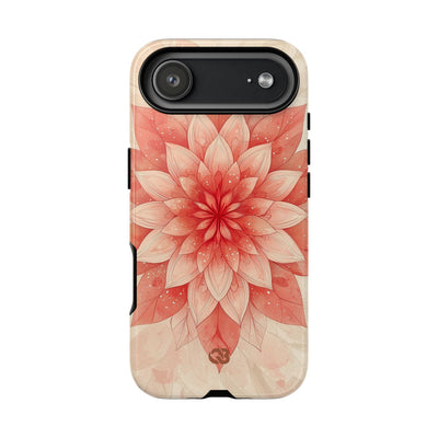 Coral Layered Bloom · Tough Coque de téléphone pour iPhone