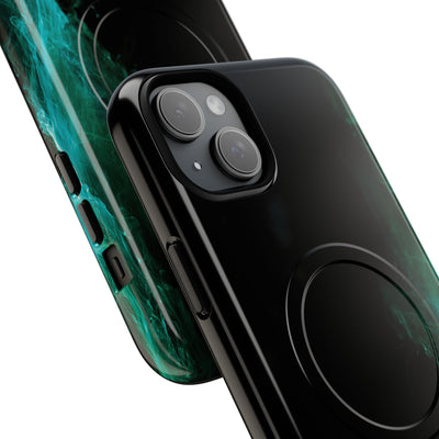 Luminous Plume · Tough 2.0 Magnetic Phone Case for iPhone · Teal