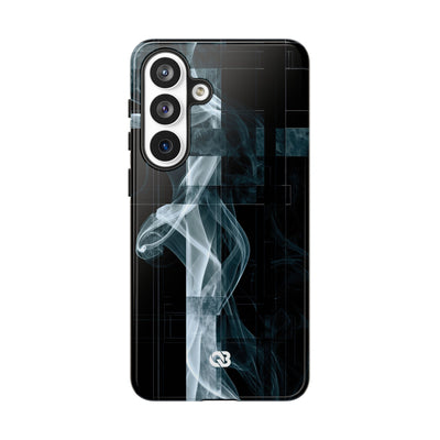 Fractured Smoke · Tough Phone Case for Samsung · Black