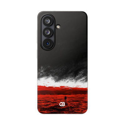Crimson Horizon · Lite Phone Case for Samsung · Black