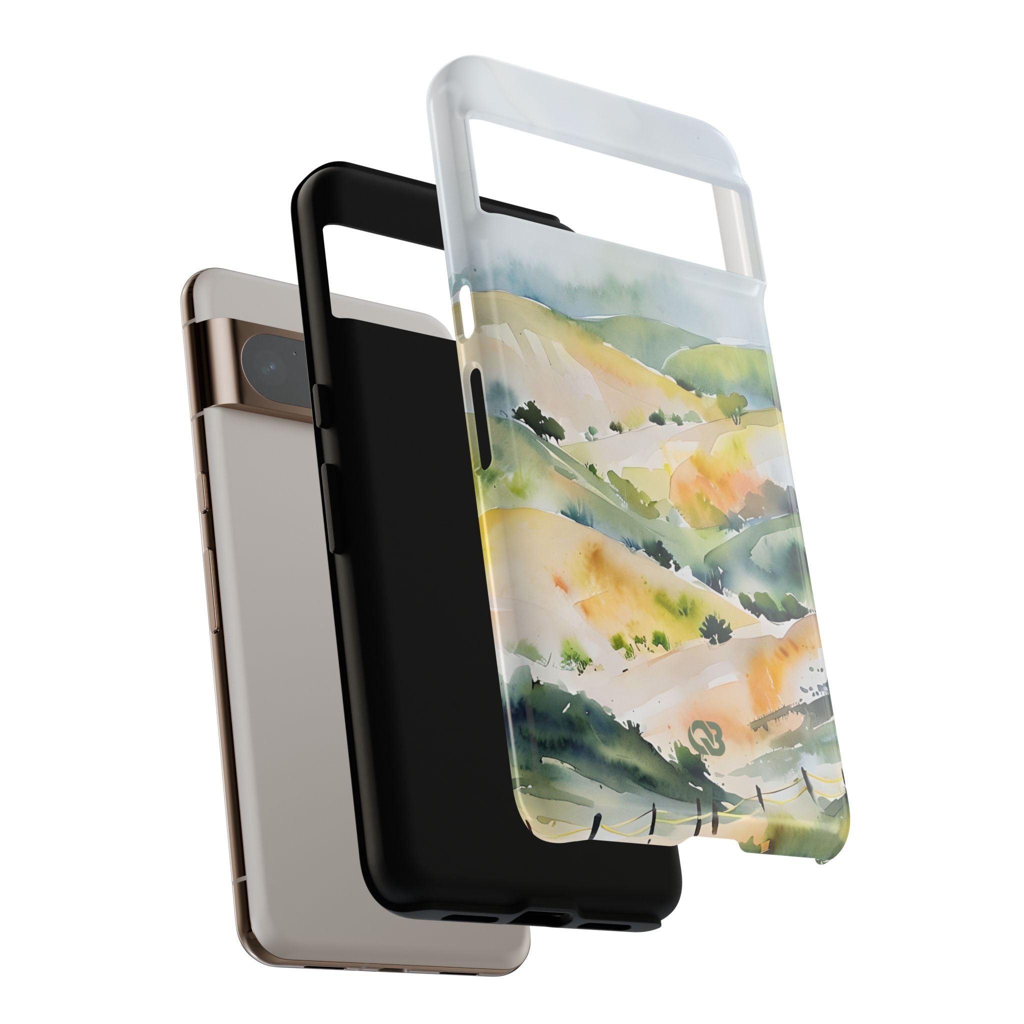 Verdant Mist Valleys · Tough Phone Case for Google Pixel