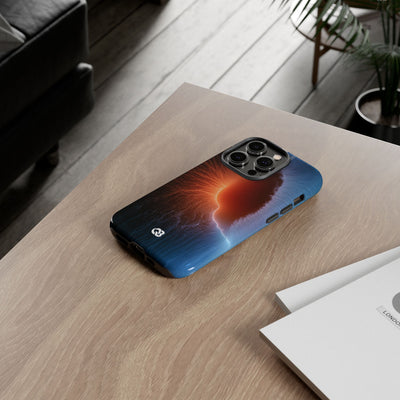 Thermal Aura Pulse · Tough Phone Case for iPhone · Blue