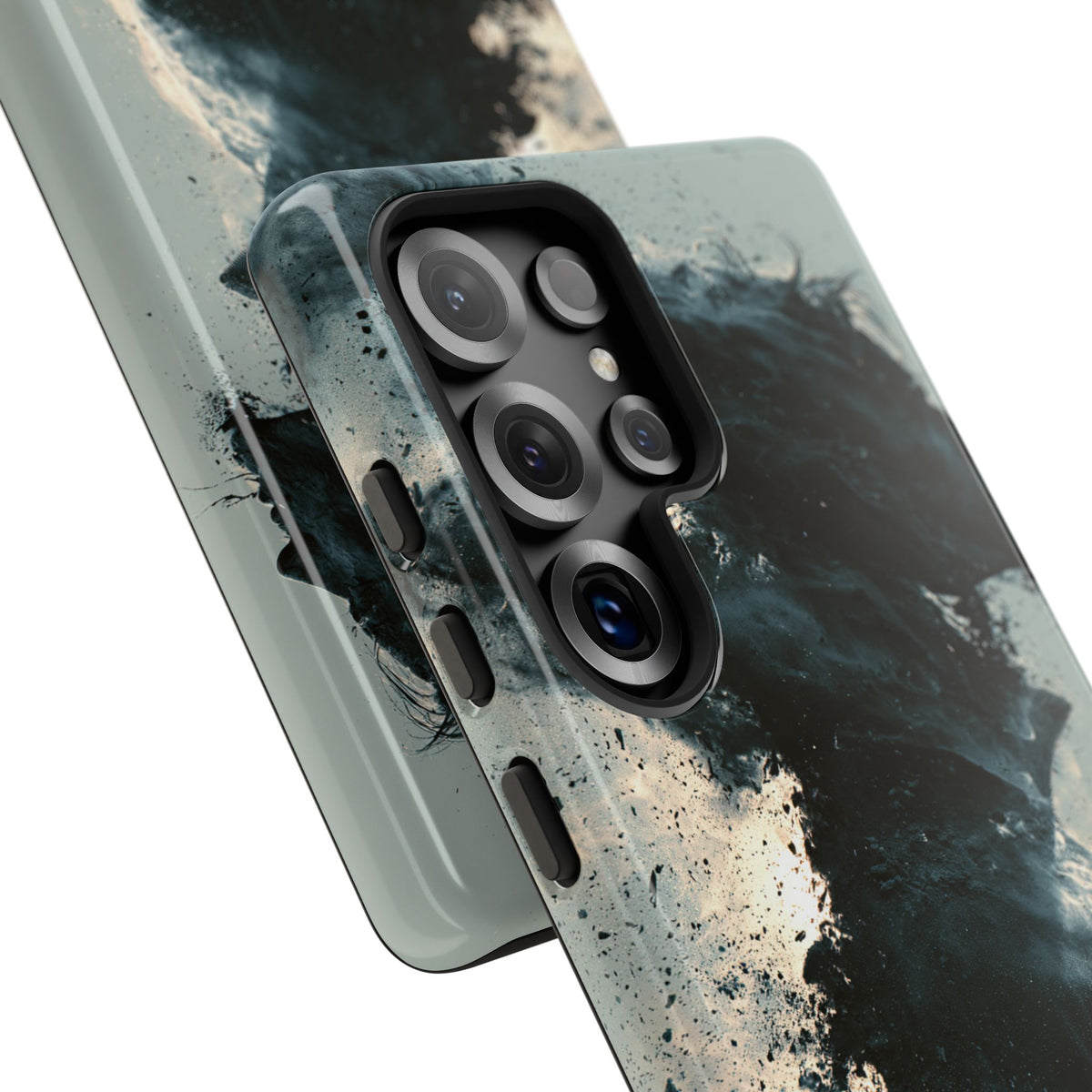 Ashen Dissolution · Tough Phone Case for Samsung · Black
