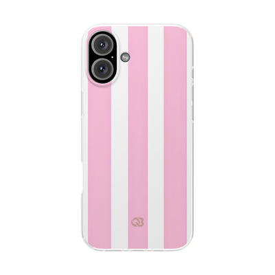 Soft Pink Stripe · Soft Phone Case for iPhone