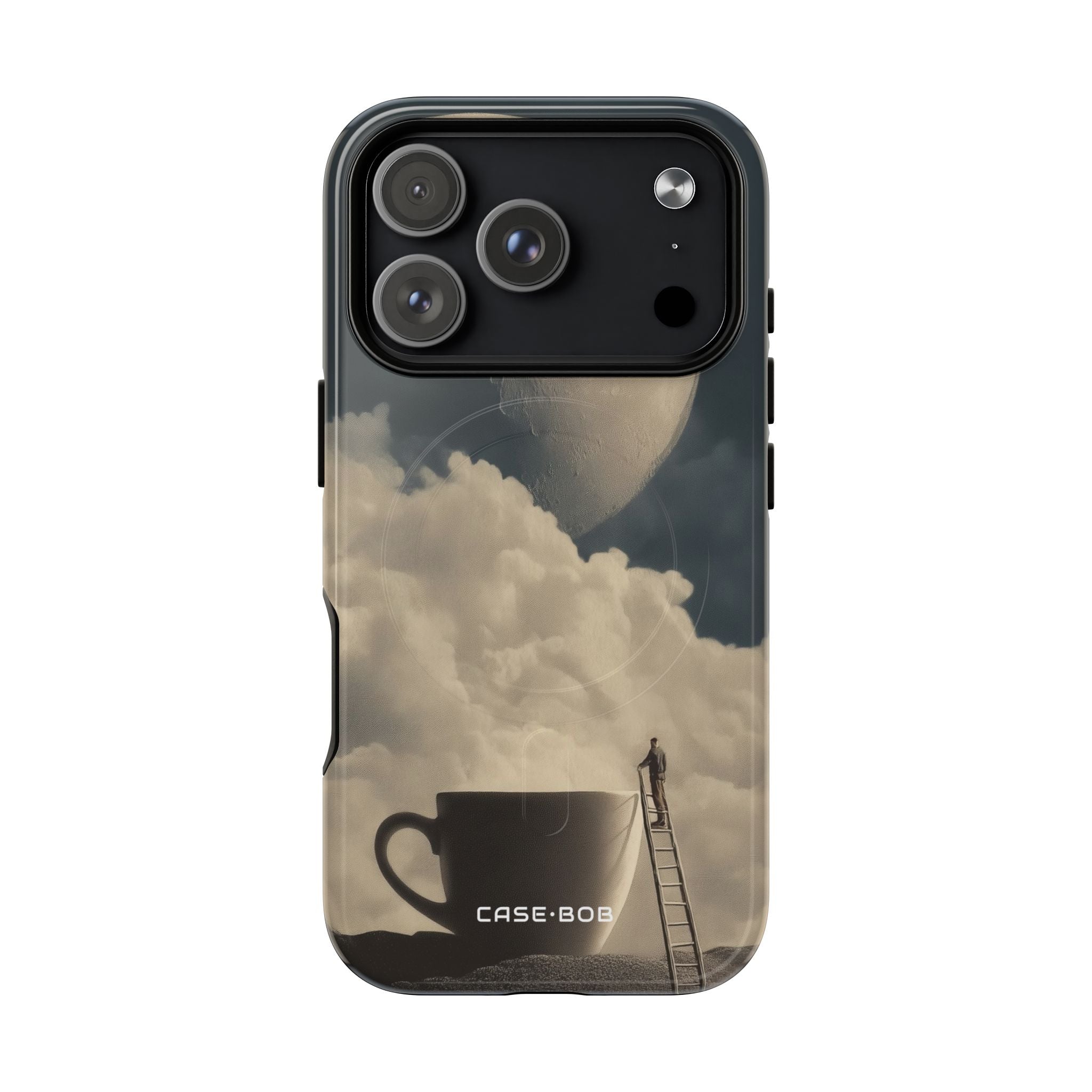 Moonlit Cup iPhone 17 Pro Case - Tough+ - CASE•BOB