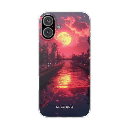 Luminous Moonlight iPhone 16 Plus Case - Soft
