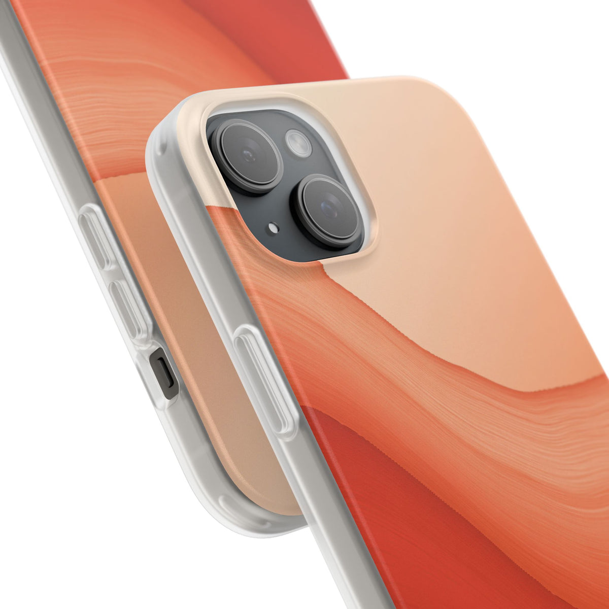Terracotta Flow · Lite Phone Case for iPhone ·  Orange