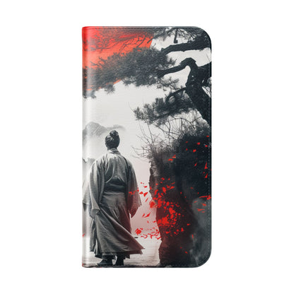 Rød Sol Serenity - iPhone 15 Plus Cover - Pung
