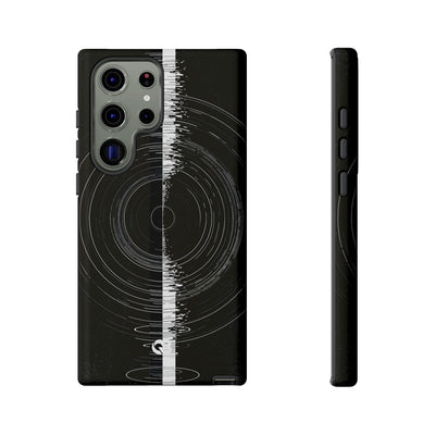 Black Tough Phone Case for Samsung - Obsidian Orbital Signal
