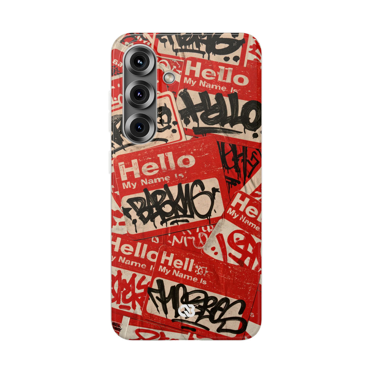 Slap Tag Collage · Lite Phone Case for Samsung · Red