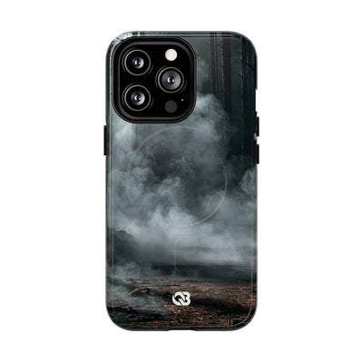 Shadowed Pine Mist · Tough 2.0 Magnetic Phone Case for iPhone · Black