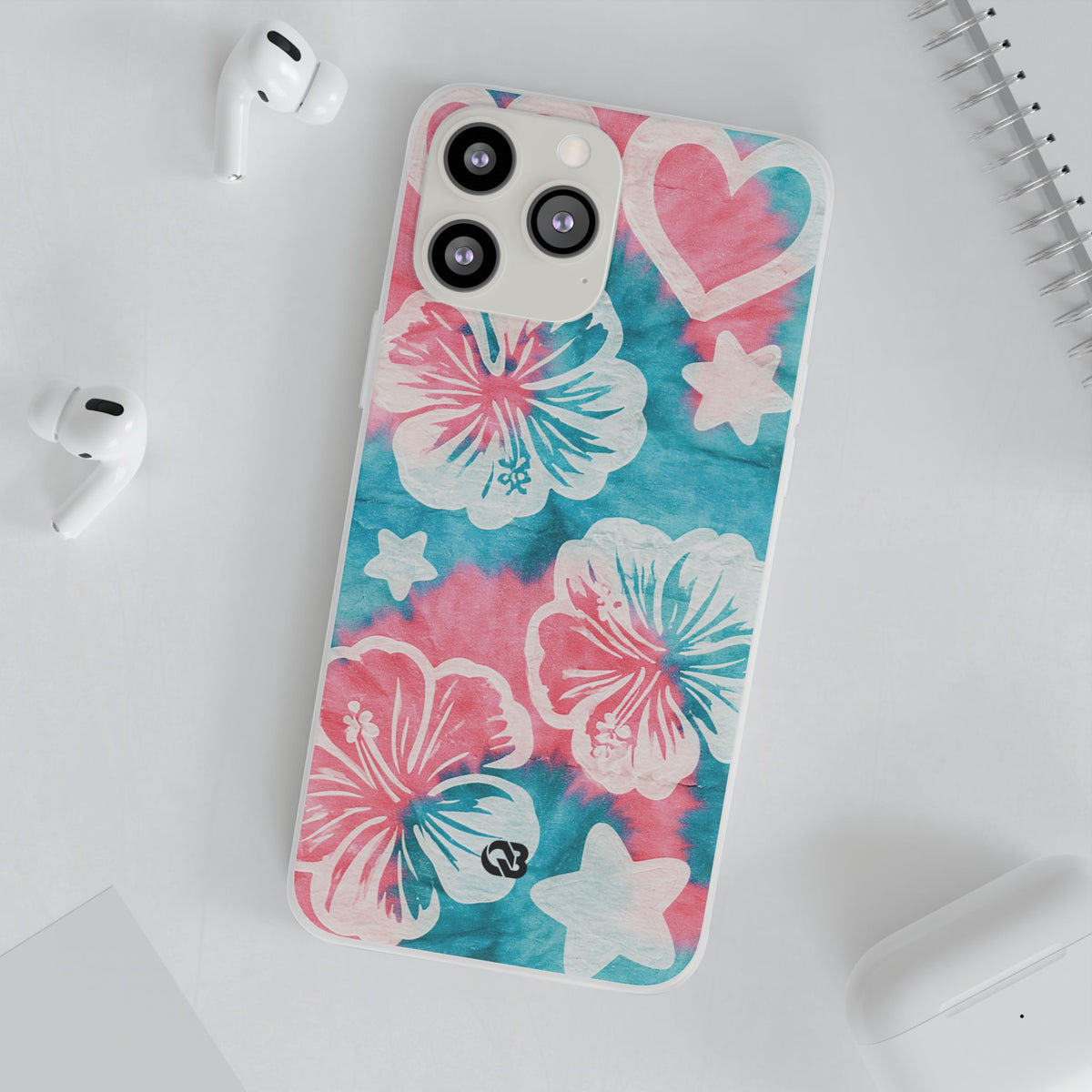 Tropical Hibiscus Bloom · Lite Phone Case for iPhone ·  Teal