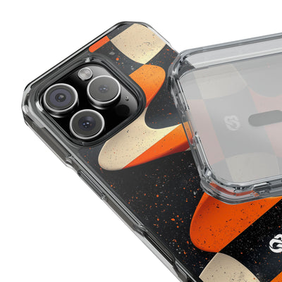 Orange Grit Twist · Impact Handyhülle für iPhone · Magsafe