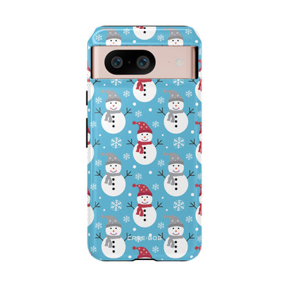 Snowman Parade Google Pixel 8 Case - Tough