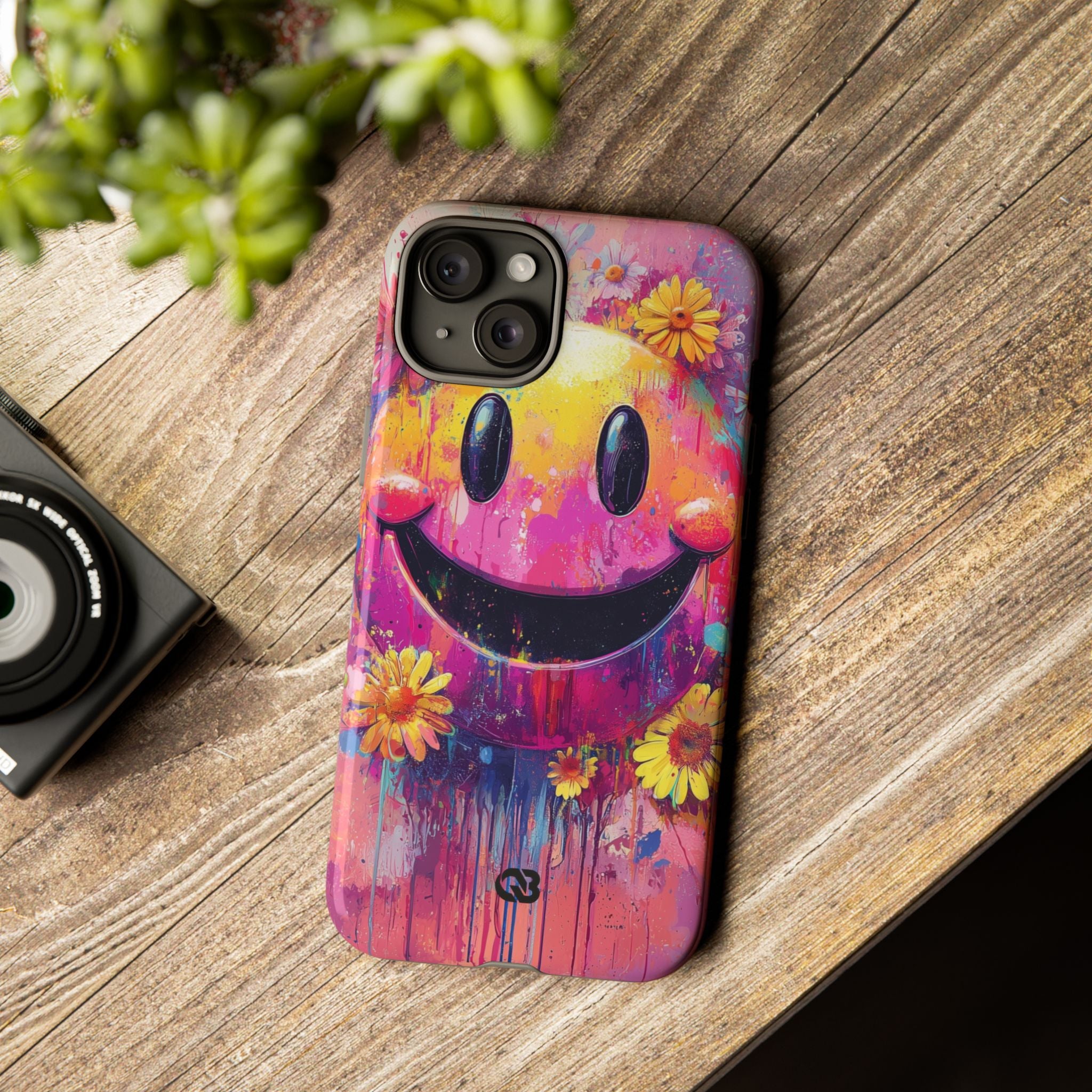 Vivid Grin Graffiti · Tough Phone Cover for iPhone