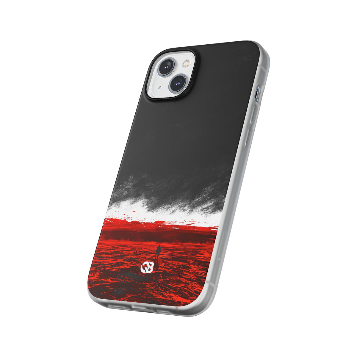 Crimson Horizon · Lite Phone Case for iPhone ·  Black