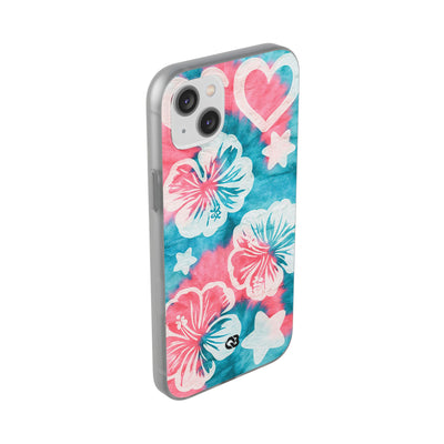 Tropical Hibiscus Bloom · Lite Phone Case for iPhone ·  Teal