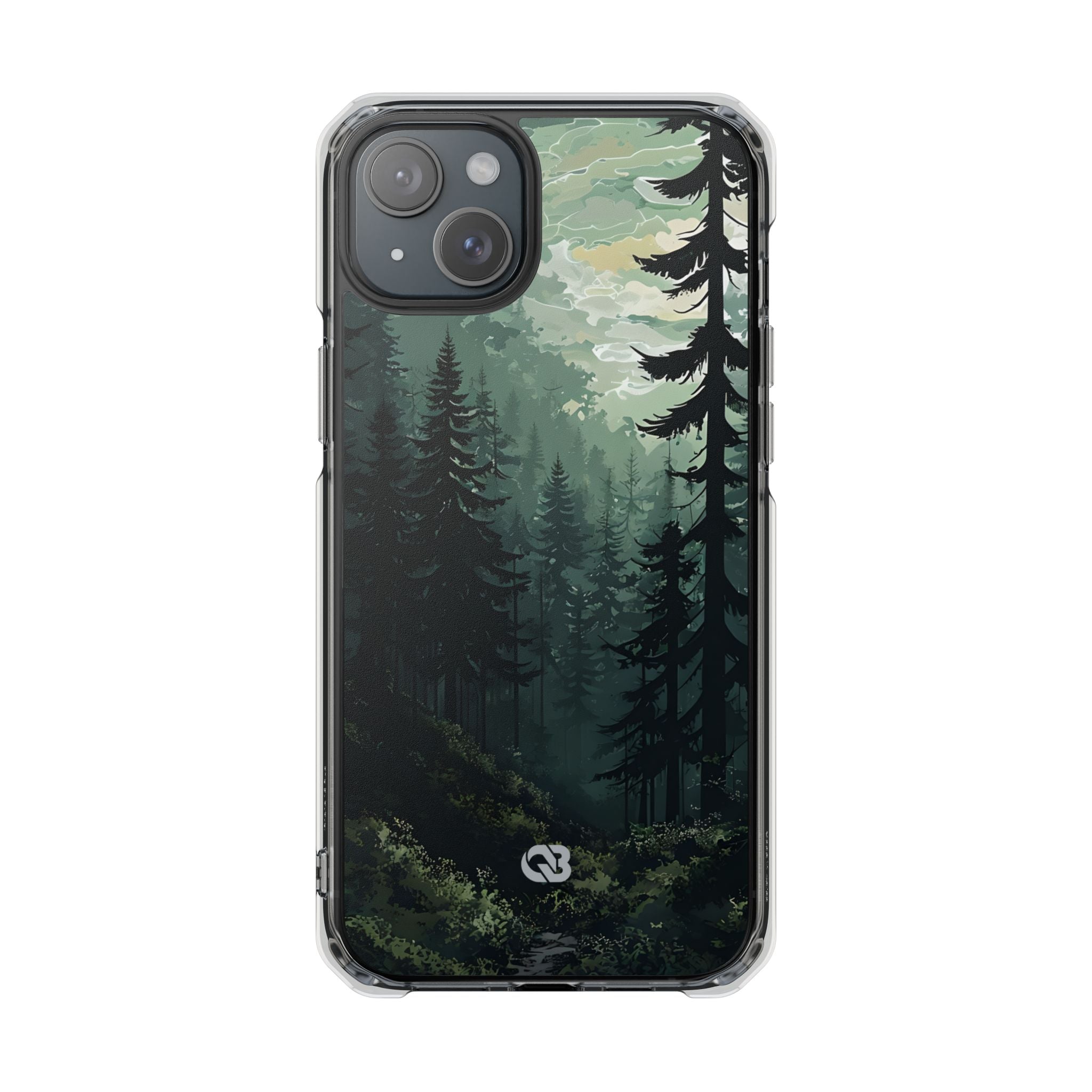 Misty Pine Shadow · Impact Phone Case for iPhone · Magsafe